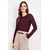 Trend Alacati Stili Ženska bluza Alc-X14801, Bordo