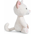 NICI pliš Love Cute mačka 25cm, sedeča, ZELENA