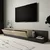 Hanah Home TV komoda Major, 180 cm, travertin / antracit