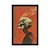 Plakat japandi okostnjak s cigareto - 60x90 silver