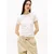 Tommy Jeans Majica mornarska/bela