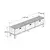 Hanah Home TV komoda Sumer E3630