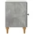 Noćni ormar 2 pcs Betonska siva 43 x 34,5 x 50 cm