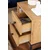 Hanah Home Noćni ormarić Glimmer, 45.2 x 50 x 29.5 cm, Boja hrasta