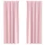 Zavjese za blackout s prstenovima 2 pcs Bebina roza