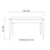 Hanah Home Set Trpezarijski sto i 2 klupe Costa 1070, Zeleni