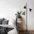 Opviq Yildo 7021 Podna lampa, Crna
