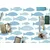 Decormat Vinilna preproga Ribe 150x225 cm