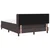 vidaXL vidaXL Postelja boxspring z vzmetnico Temno rjava 140 x 190 cm, (5000123684)