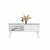 Wallity Klub sto Seul 90x40x45cm Beli