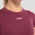 GymBeam Women‘s Flow Crop Top Wine