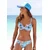 LASCANA Bikini zgornji del, modra