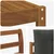 Set vanjskih sofa s jastukom 6 pcs Prirodna i antracit