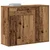 Vidaxl Bivak Old Wood 88x30x70 cm Inženirski les