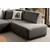 Atelier del Sofa Ugaona garnitura na razvlačenje S-Loft Right, 206 x 290 x 90 cm, Antracit