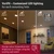 Paulmann 93102 - LED/16W IP44 prigušiva ugradno stropno svetlo AREO 230V prečnik 23 cm crna