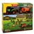 FARMA LEAN TOYS Set Farma, Konjska Stadiona, Traktor, Tor s Preprekami, Konji, Figurice, 72 el.