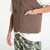 Telovnik FTSHP Silver Lining Quilted Vest UNISEX Brown S