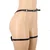 SuperLove Leather Bondage Belt with Cuffs Black