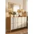 Hanah Home komoda Slim 120, 120 cm, hrast Sapphire / bela