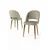 Hanah Home Set stolica Pane, 85x59x98 cm, 4 komada, Krem