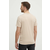 Pamučna majica Michael Kors za muškarce, boja: bež, s uzorkom