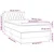 Vidaxl Box spring postelja z vzmetnico temno rjav 90x190 cm blago
