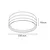 LED PLAFONJERA BLM230CW 18W CCT CRNA IP65