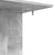 Bocni stol Betonski sivi 45 x 40 x 62,5 cm Konstruirano drvo