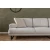 Atelier del Sofa Ugaona garnitura Mustang Bež