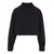 Womens oversized blouse black