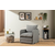 ATELIER DEL SOFA Fotelja na razvlačenje Saga Single Light Grey