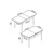 Hanah Home Trpezarijski sto Zen, 132x78x80 cm, Braon