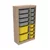HANAH HOME Višenamenska polica Montana Xs 2D4N8U Sonomo Grey Yellow
