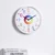 Compas Zidni sat, 7866, 30cm, Beli