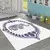 Conceptum Hypnose Tepih Alho Chl-13A, Pravougaoni, 100 x 140 cm, Beli