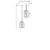 Opviq Luster 2620283, Braon