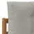 Set vanjskih sofa s jastukom 6 pcs Prirodna i svijetlo siva