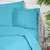 Tonne Bleue - Turquoise Ranforce Dvostrani Pokrivač za Krevet - 200 x 200 cm
