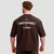 GymBeam Oversized Unstoppable T-shirt Brown