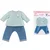 Oblačilo Pants & T-Shirt Sailor Bords de Loire Mon Premier Poupon Corolle za 30 cm dojenčka od 18 mes