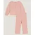 Monsoon Children Komplet majica i helanke za decu, Roze