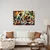 Slika dame za mizo s sadjem - 120x80