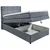 MID.YOU POSTELJA BOXSPRING 120 cm  x 200 cm , antracit