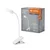 Ledvance -LED dodirni prigušiva stona lampa sa klipsom CYLINDER LED/4,8W/5V 3000-6500K bela
