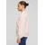Womens Oversized Striped Sweatshirt - Pink/Cream