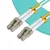 MicroConnect Patch Kabel - LC/UPC-LC/UPC 15m OM3 Optični, Moder
