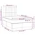 Vidaxl Box spring postelja z vzmetnico temno siva 120x200 cm blago
