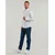 Tommy Jeans Srajca mornarska/rdeča/bela