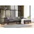 Atelier del Sofa Ugaona garnitura Petra 145x69x87cm Antracit